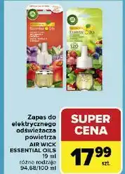 Carrefour Wkład deszczowa świeżość lasów amazonii Air Wick Electric Essential Oils oferta