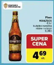 Carrefour Piwo Książęce Złote Pszeniczne oferta