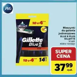 Carrefour Maszynka do golenia Gillette Blue Ii Plus oferta