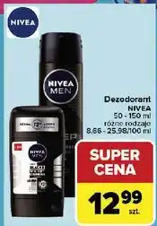 Carrefour Antyperspirant black carbon espresso Nivea Men Deep oferta