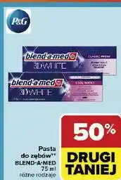 Carrefour Pasta do zębów cool water Blend-A-Med 3D White oferta
