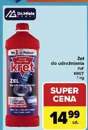 Carrefour Żel do udrożniania rur Kret oferta