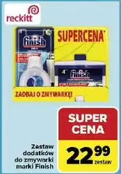 Carrefour Płyn do czyszczenia regular + odświeżacz Finish Dual Action oferta