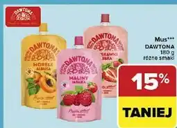 Carrefour Mus truskawki jabłka Dawtona oferta
