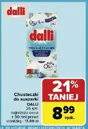 Carrefour Chusteczki do suszarki Dalli oferta