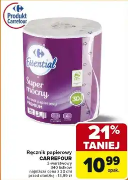 Carrefour Ręcznik papierowy CARREFOUR oferta