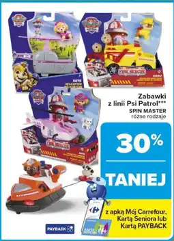 Carrefour Zabawki z linii Psi Patrol SPIN MASTER oferta