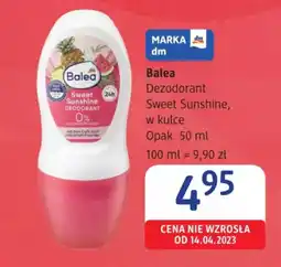 dm drogerie markt Balea Dezodorant Sweet Sunshine, w kulce oferta