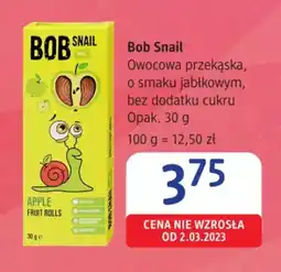 dm drogerie markt Bob Snail Owocowa przekąska oferta