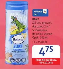 dm drogerie markt Balea Żel pod prysznic dla dzieci 2w1 oferta