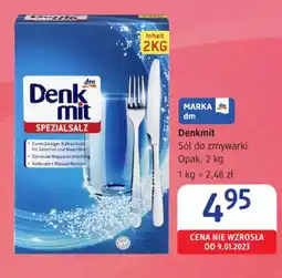 dm drogerie markt Denkmit Sól do zmywarki oferta