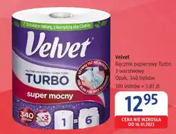 dm drogerie markt Velvet Ręcznik papierowy Turbo oferta