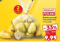 Kaufland Gruszki polskie Kaufland oferta