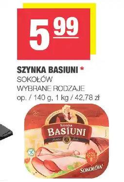 SPAR mini Szynka basiuni sokołów oferta