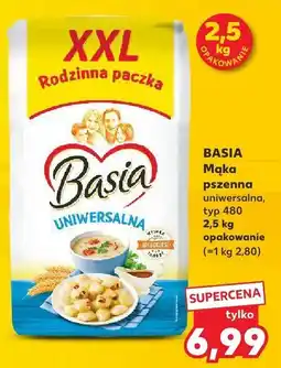Kaufland Mąka pszenna Basia uniwersalna typ 480 oferta