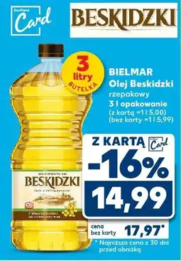 Kaufland Olej rzepakowy Beskidzki Bielmar oferta