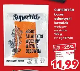 Kaufland Łosoś atlantycki wędzony SuperFish oferta