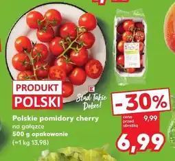 Kaufland Pomidory cherry polskie na gałązce Kaufland oferta