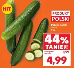 Kaufland Ogórki luzem Produkt Polski oferta