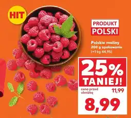 Kaufland Maliny polskie 200g Produkt Polski oferta