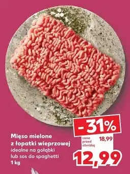 Kaufland Mięso mielone z łopatki wieprzowej Kaufland oferta
