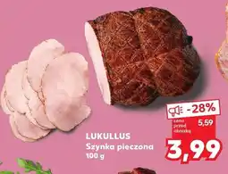 Kaufland Szynka Lukullus pieczona oferta