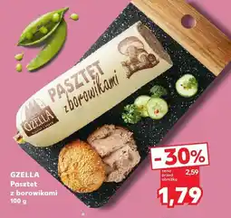 Kaufland Pasztet z borowikami Gzella oferta