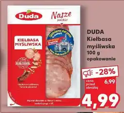 Kaufland Kiełbasa Duda myśliwska oferta