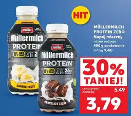 Kaufland Napój mleczny Müllermilch Protein Zero różne rodzaje oferta