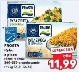 Kaufland Ryba Frosta z pieca różne rodzaje oferta
