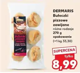 Kaufland Bułeczki Dermaris pizzowe zawijane różne rodzaje oferta