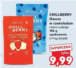 Kaufland Przekąska Chillberry Owoce w czekoladzie różne rodzaje oferta