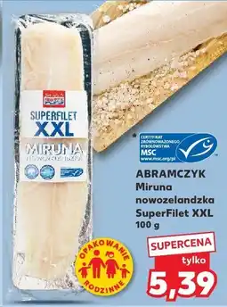 Kaufland Miruna nowozelandzka SuperFilet XXL Abramczyk oferta