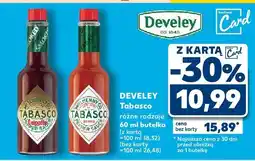 Kaufland Sos Tabasco różne rodzaje Develey oferta
