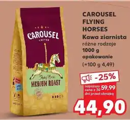 Kaufland Kawa Carousel Flying Horses ziarnista, różne rodzaje oferta