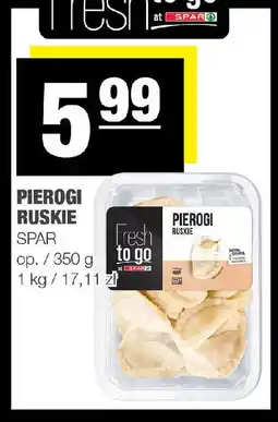 SPAR mini Pierogi ruskie spar oferta