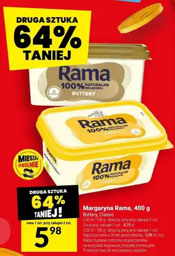 Twój Market Margaryna Rama Buttery Classic oferta