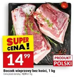 Twój Market Boczek wieprzowy bez kości, 1 kg Twój Market oferta