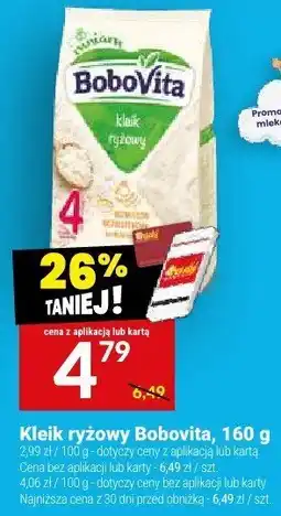 Twój Market Kleik ryżowy Bobovita, 160 g oferta