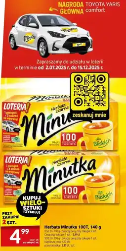 Twój Market Herbata Minutka 100T, 140 g oferta