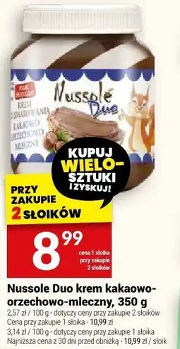 Twój Market Krem Nussole Duo kakaowo-orzechowo-mleczny oferta