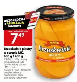 Twój Market Brzoskwinie plastry w syropie MK oferta