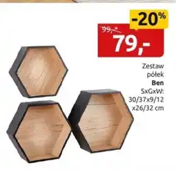 Black Red White Zestaw półek Ben's oferta