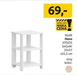 Black Red White Stolik oferta