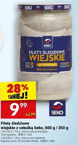 Twój Market Filety śledziowe wiejskie z cebulką Seko oferta