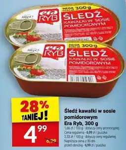 Twój Market Śledź kawalki w sosie pomidorowym Era Ryb oferta