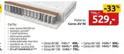 Black Red White Materac Aloe Vera oferta