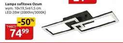 Black Red White Lampa LED oferta