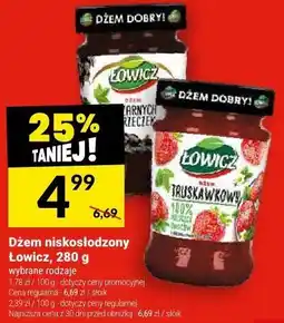 Twój Market Dżem niskosłodzony Łowicz oferta