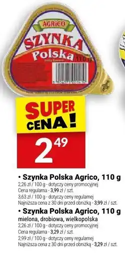 Twój Market Szynka Polska Agrico oferta